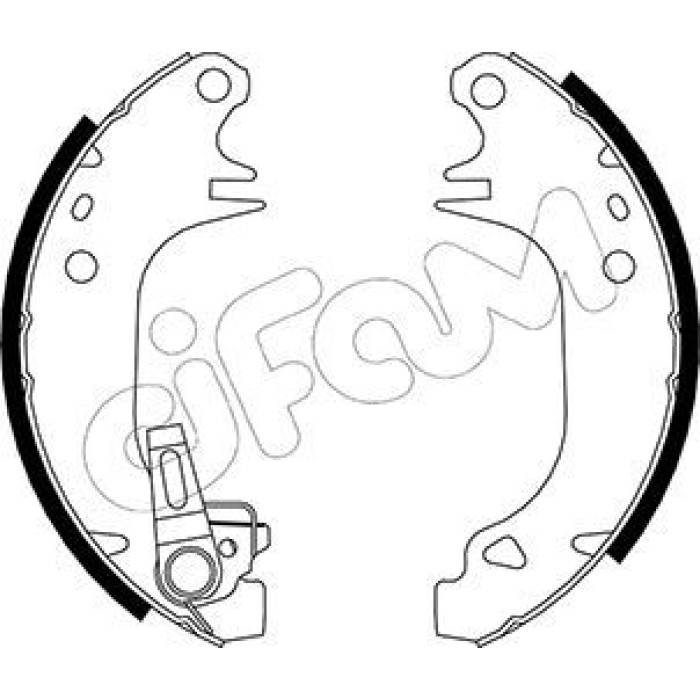 CIFAM Bremsbackensatz 153-343Y CIFAM Bremsbackensatz 153-343Y