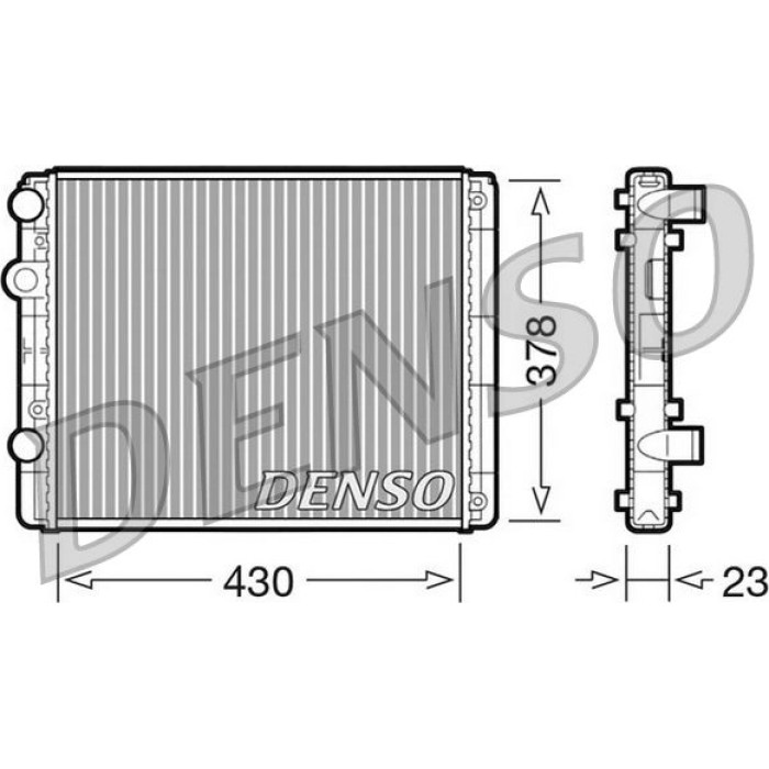 Denso Motorkühler DRM32030 Denso Motorkühler DRM32030