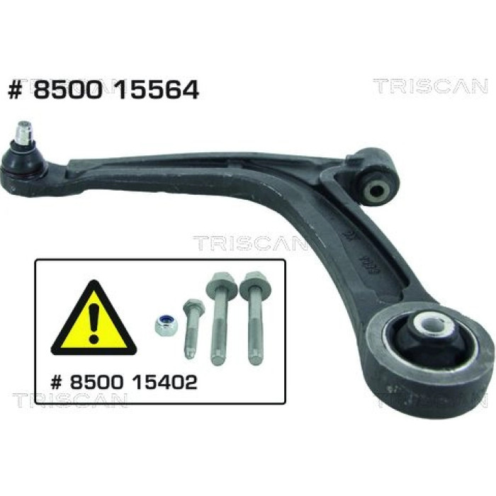 8500 15564 Lenker, Radaufhängung