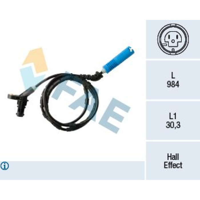 FAE Sensor, Raddrehzahl 78138 FAE Sensor, Raddrehzahl 78138
