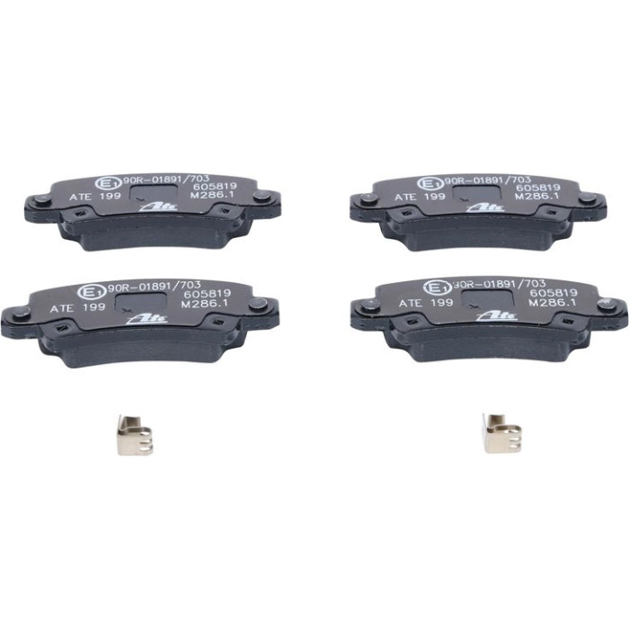 ATE Bremsbelagsatz Toyota Hinterachse Corolla 1, 4-2, 0 D-4D 01-07 13.0460-5819.2 ATE Bremsbelagsatz Toyota Hinterachse Corolla 1, 4-2, 0 D-4D 01-07 13.0460-5819.2