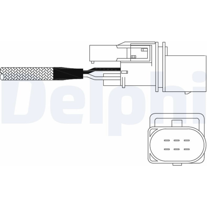 Delphi Lambdasonde ES11026-12B1 Delphi Lambdasonde ES11026-12B1