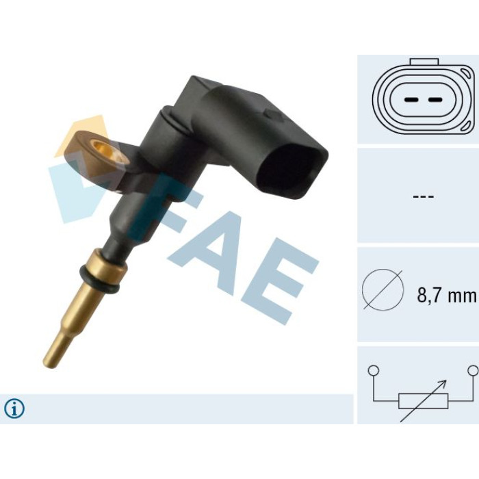 FAE Sensor, Kühlmitteltemperatur 33895 FAE Sensor, Kühlmitteltemperatur 33895