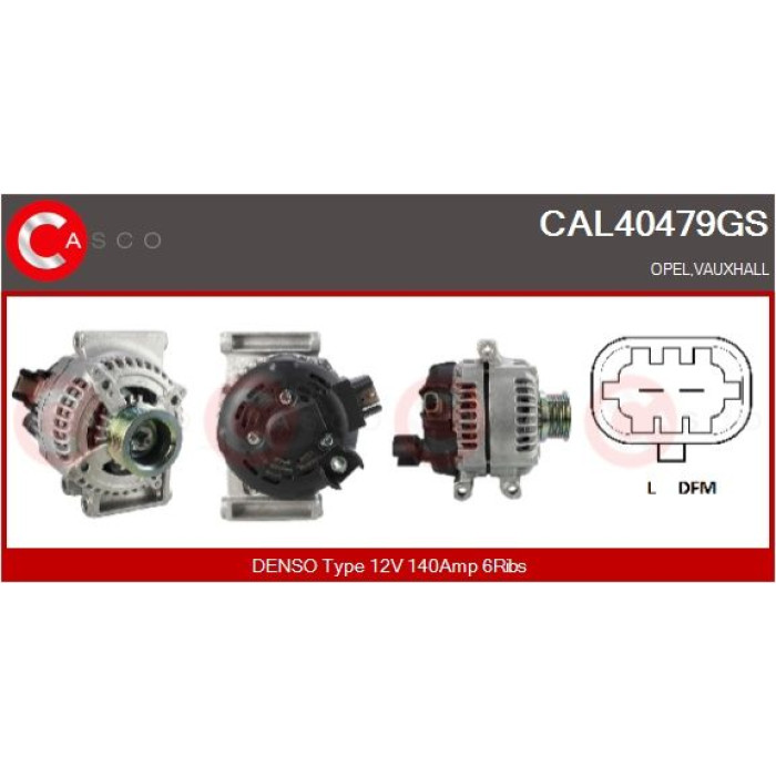 CASCO Generator CAL40479GS CASCO Generator CAL40479GS