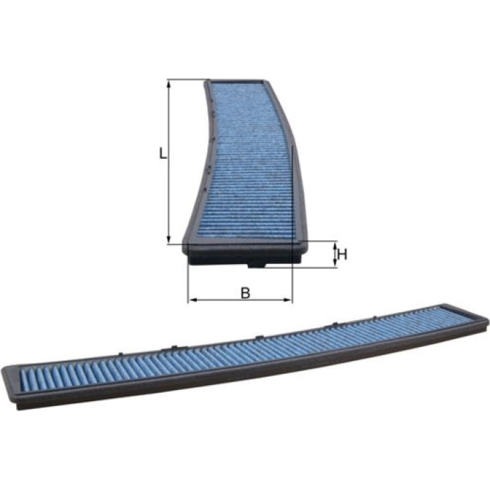 LAO 102 MAHLE Innenraumfilter 102, Aktivkohlefilter, antiallergisch, antibakteriell – u. a. für BMW 3er (E46), X3 (E83), 3er Touring (E46) – OE Nummer 2182458 - l LAO 102 MAHLE Innenraumfilter 102, Aktivkohlefilter, antiallergisch, antibakteriell – u. a. für BMW 3er (E46), X3 (E83), 3er Touring (E46) – OE Nummer 2182458 - l