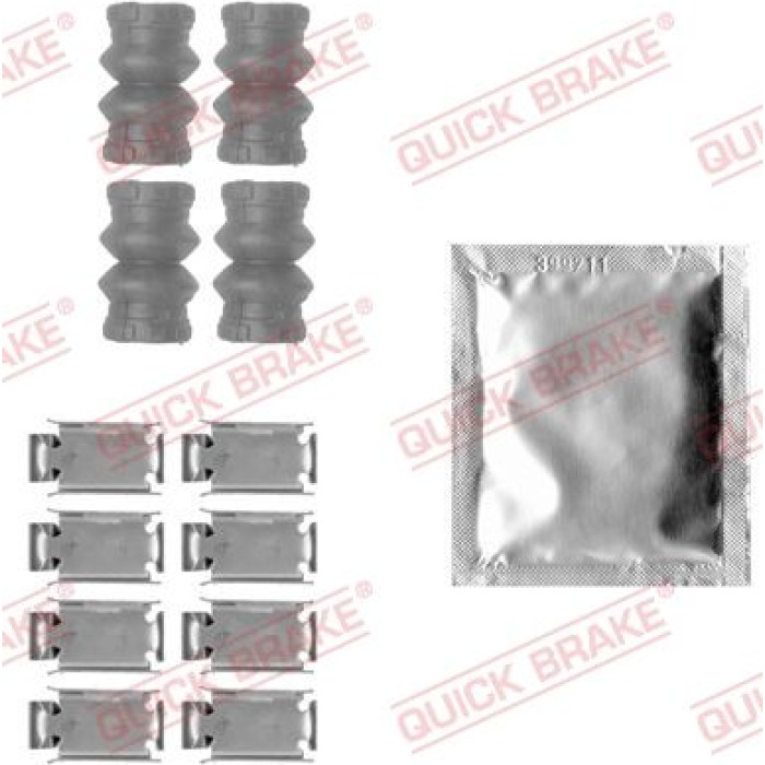 Quick Brake Montagesatz für Bremsbeläge 109-1788 Quick Brake Montagesatz für Bremsbeläge 109-1788