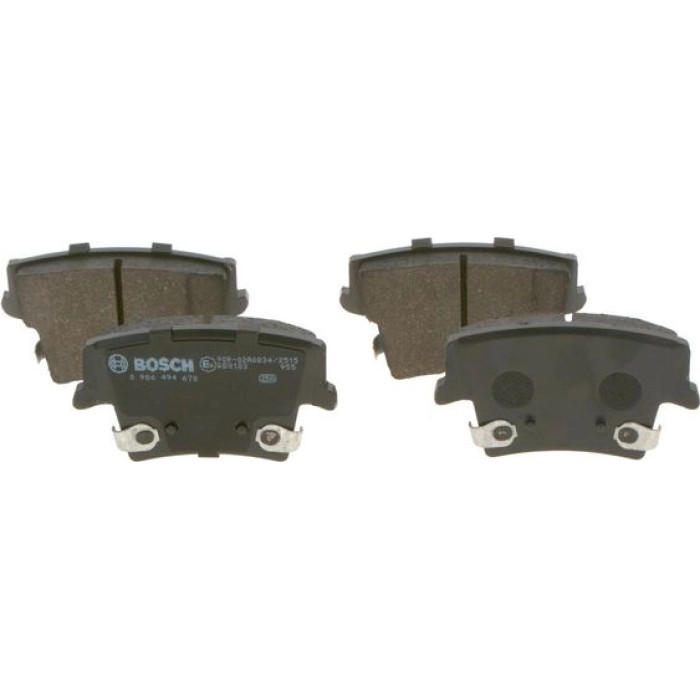 Bosch Bremsbelagsatz 0 986 494 678 Bosch Bremsbelagsatz 0 986 494 678