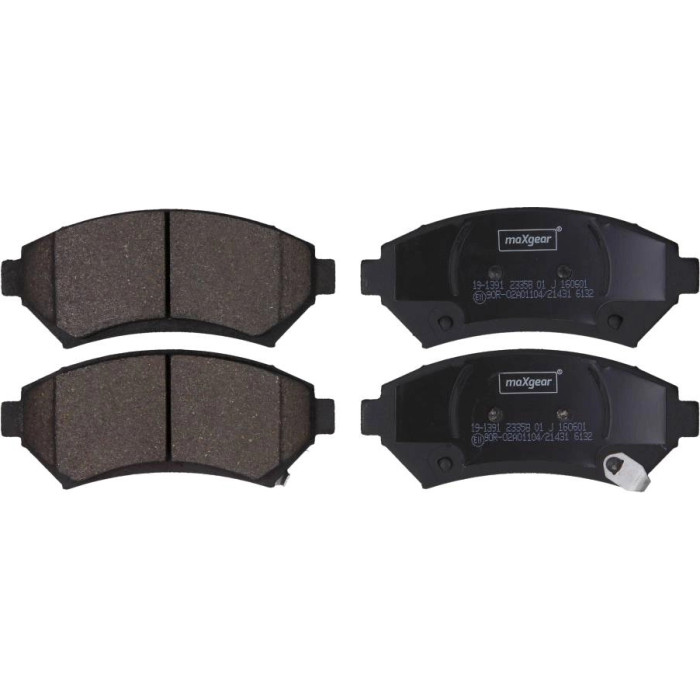 MAXGEAR Bremsbelagsatz 19-1391 Opel Sintra 96 MAXGEAR Bremsbelagsatz 19-1391 Opel Sintra 96