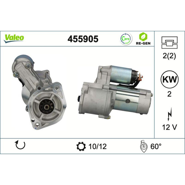 Valeo Anlasser 455905 Valeo Anlasser 455905