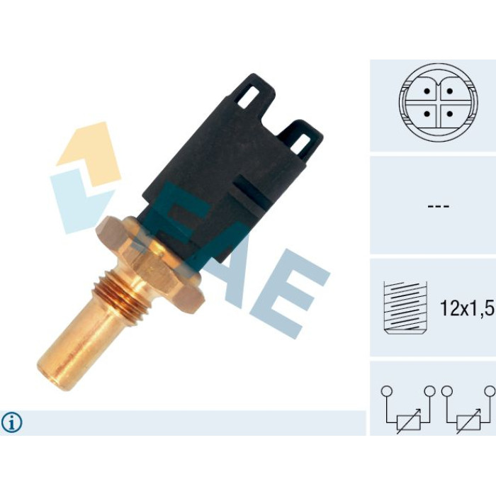 FAE Sensor, Kühlmitteltemperatur 33296 FAE Sensor, Kühlmitteltemperatur 33296