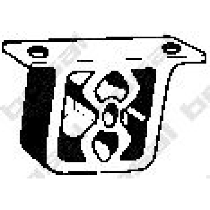 Bosal Abgasanlagenhalter 255-054 Bosal Abgasanlagenhalter 255-054