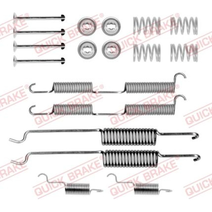 Quick Brake Montagesatz für Bremsbacken 105-0727 Quick Brake Montagesatz für Bremsbacken 105-0727