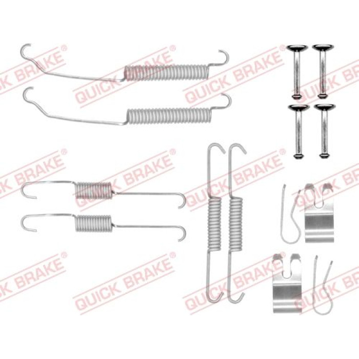105-0882 Quick Brake Montagesatz für Bremsbacken 105-0882
