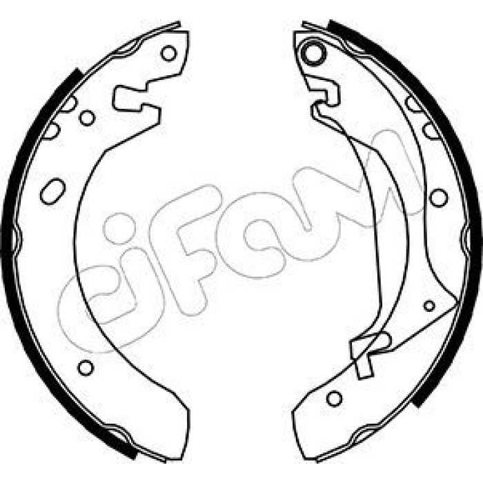 CIFAM Bremsbackensatz 153-368