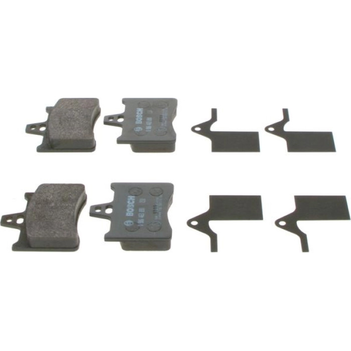 Bosch Bremsbelagsatz 0 986 463 890 Bosch Bremsbelagsatz 0 986 463 890