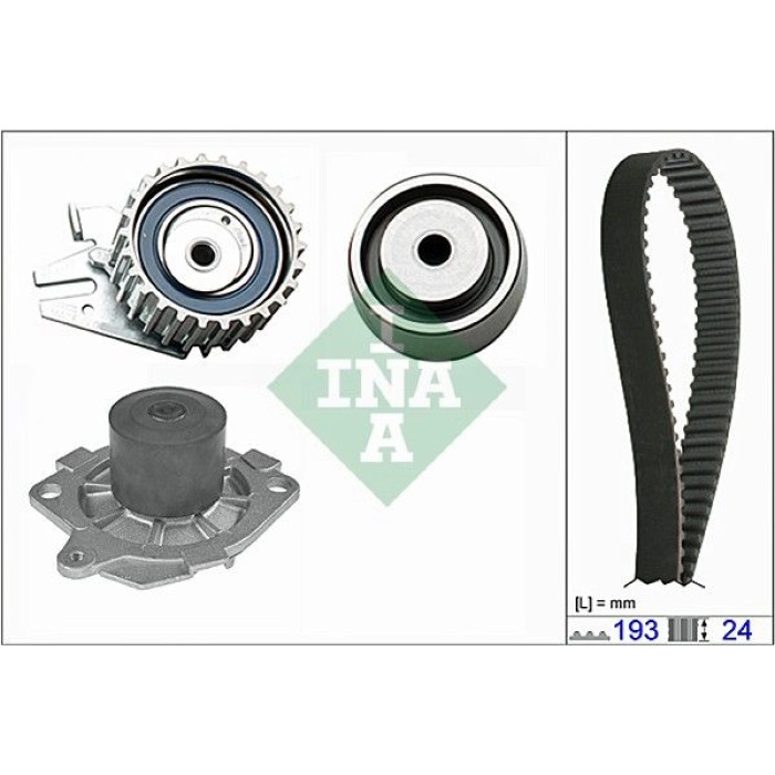 INA Wasserpumpe + Zahnriemensatz 530 0621 30 INA Wasserpumpe + Zahnriemensatz 530 0621 30