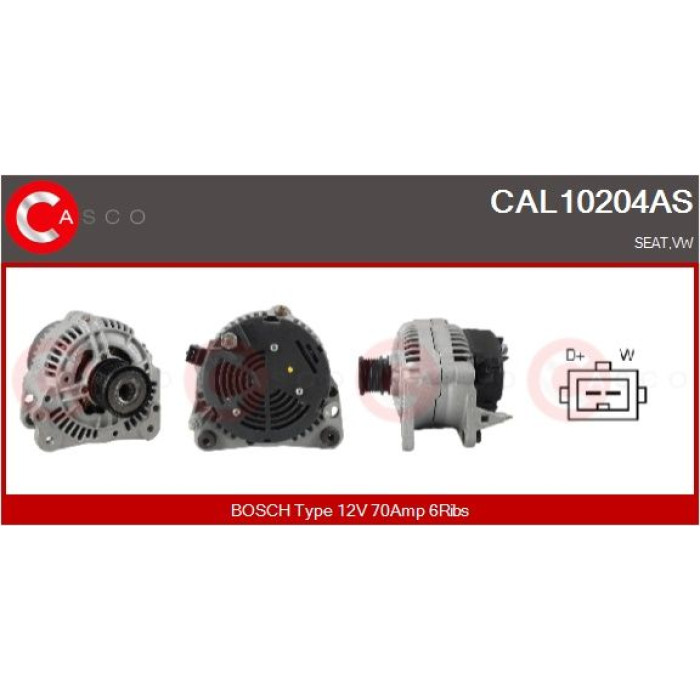 CASCO Generator CAL10204AS CASCO Generator CAL10204AS