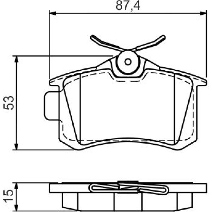 0 986 494 520 Bosch Bremsbelagsatz 0 986 494 520 0 986 494 520 Bosch Bremsbelagsatz 0 986 494 520