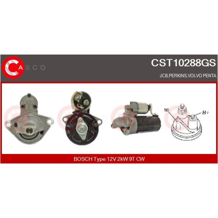 CASCO Anlasser CST10288GS CASCO Anlasser CST10288GS