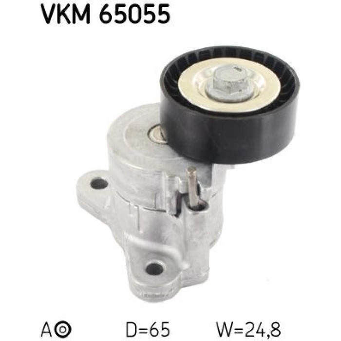 SKF Keilrippenriemen-Spannrolle VKM 65055