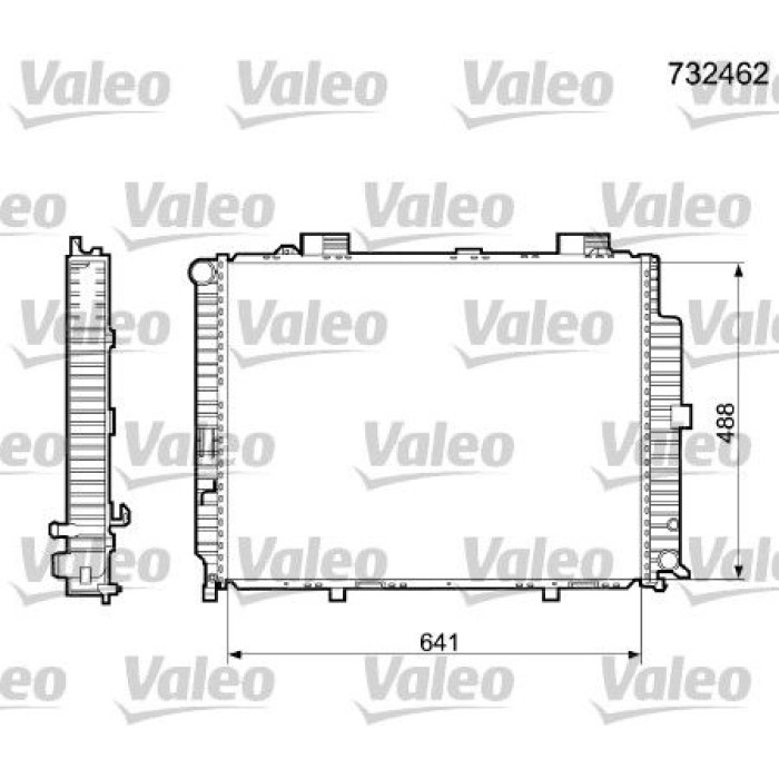 Valeo Motorkühler 732462