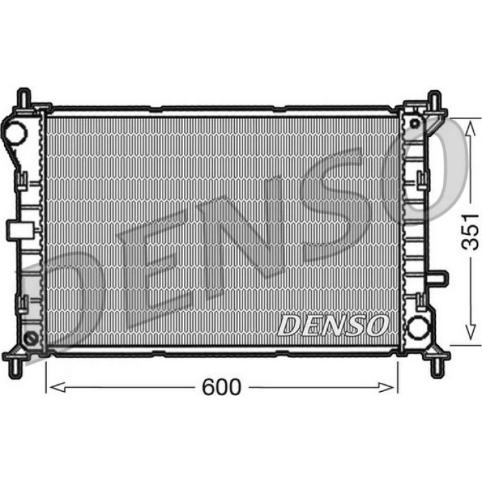 Denso Motorkühler DRM10051 Denso Motorkühler DRM10051