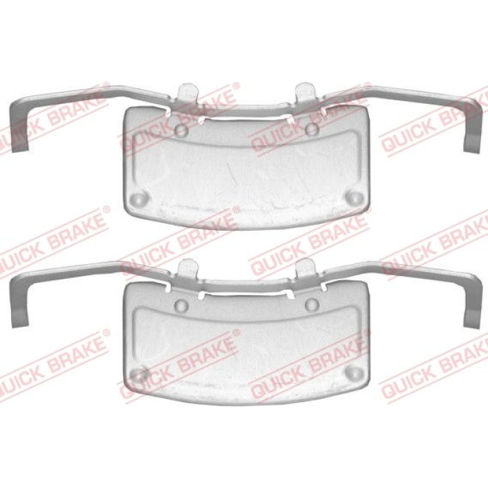 Quick Brake Montagesatz für Bremsbeläge 109-1706 Quick Brake Montagesatz für Bremsbeläge 109-1706