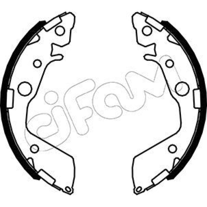 CIFAM Bremsbackensatz 153-492