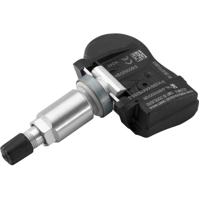 S180084710Z VDO RDKS Reifendrucksensor S180084710Z – TG1C, 433 MHz, Aluminiumventil für Hyundai ix20 (JC), i20 I (PB, PBT) – OE Nummer 52933-1J000 - l S180084710Z VDO RDKS Reifendrucksensor S180084710Z – TG1C, 433 MHz, Aluminiumventil für Hyundai ix20 (JC), i20 I (PB, PBT) – OE Nummer 52933-1J000 - l