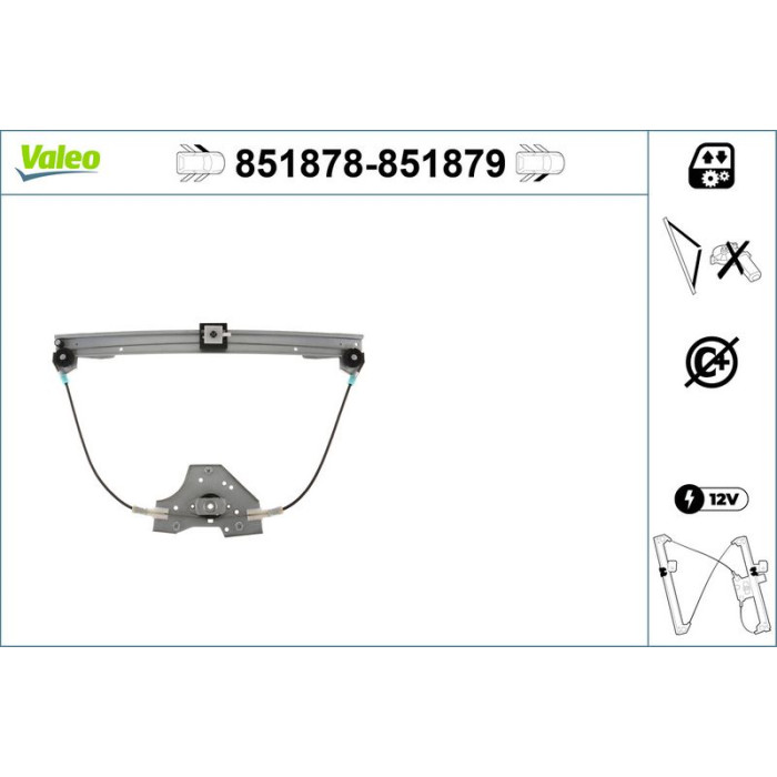 VALEO 851878 Fensterheber VALEO 851878 Fensterheber