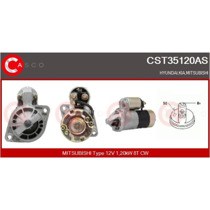 CASCO Anlasser CST35120AS CASCO Anlasser CST35120AS