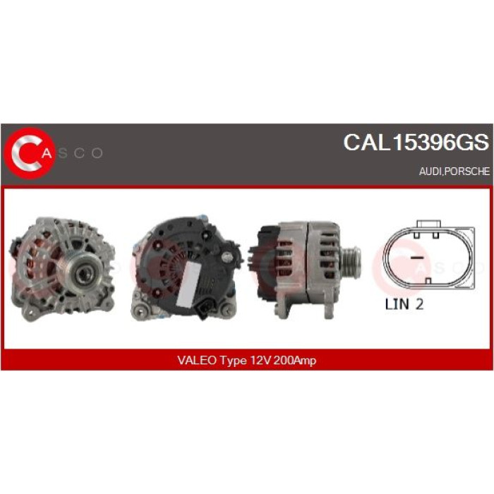CASCO Generator CAL15396GS CASCO Generator CAL15396GS