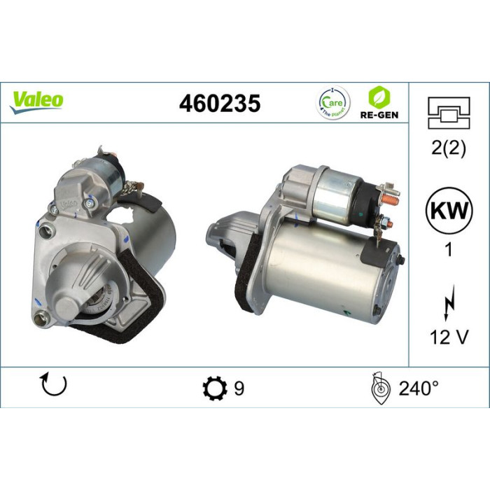 Valeo Anlasser 460235 Valeo Anlasser 460235
