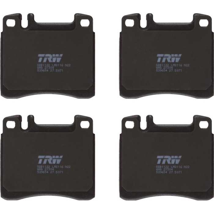TRW Bremsbeläge Vorderachse GDB1122 TRW Bremsbeläge Vorderachse GDB1122
