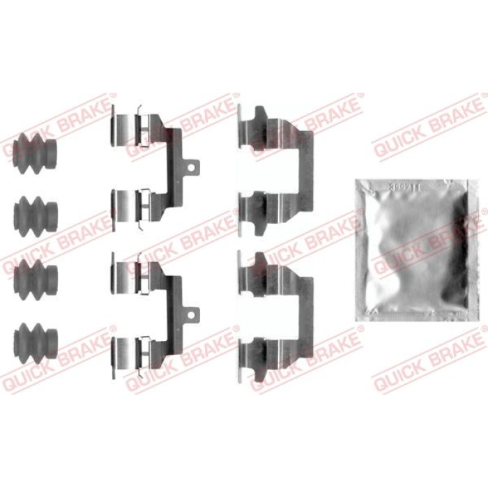 Quick Brake Zubehörsatz für Scheibenbremsbeläge 109-0026 Quick Brake Zubehörsatz für Scheibenbremsbeläge 109-0026
