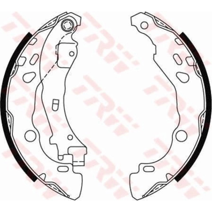 GS8474 TRW Bremsbacken GS8474 GS8474 TRW Bremsbacken GS8474
