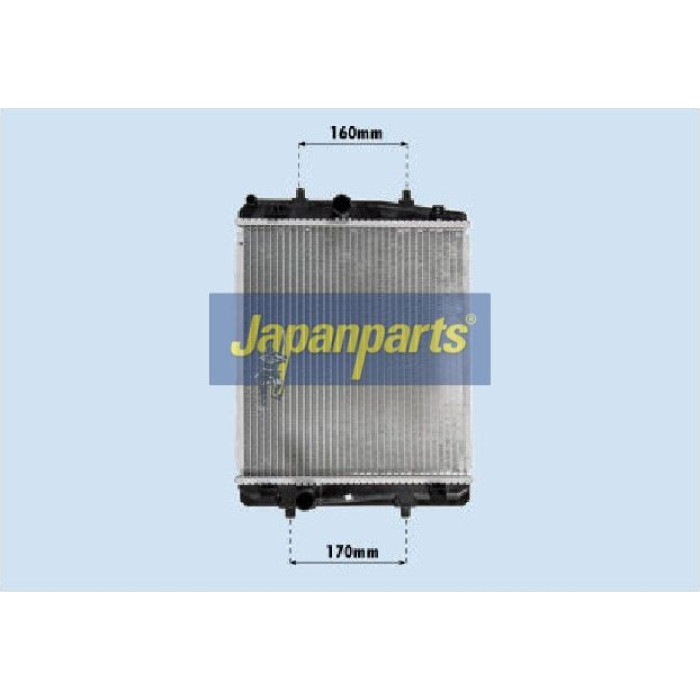 Japanparts Motorkühler RDA033069 Japanparts Motorkühler RDA033069