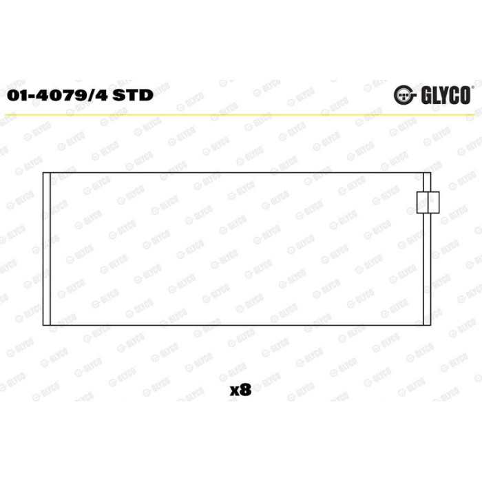 PLEUELLAGER 01-4079/4 STD PLEUELLAGER 01-4079/4 STD