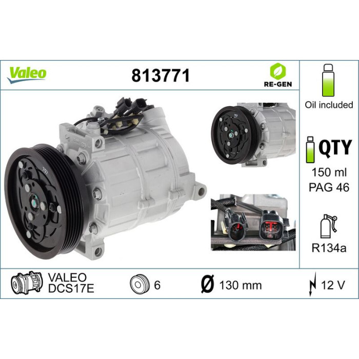 Valeo Kompressor 813771 Valeo Kompressor 813771