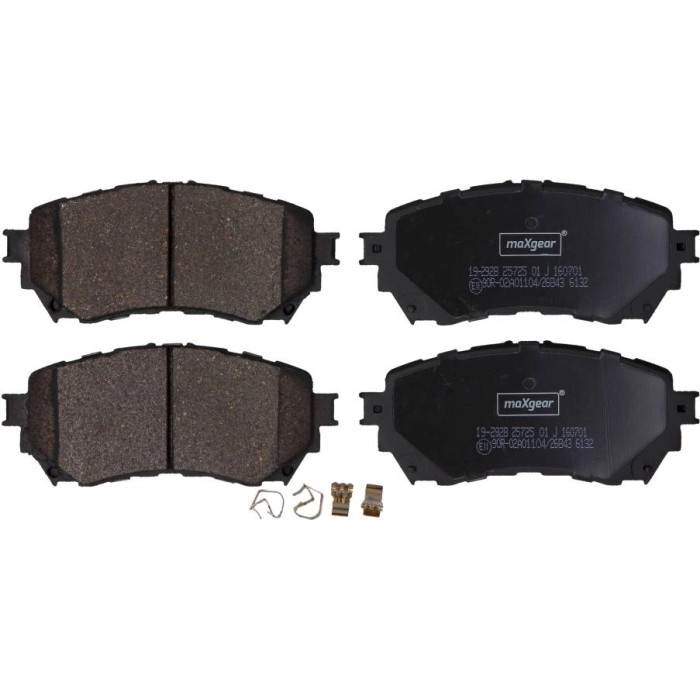 MAXGEAR Bremsbelagsatz 19-2928 Mazda 6 12 MAXGEAR Bremsbelagsatz 19-2928 Mazda 6 12