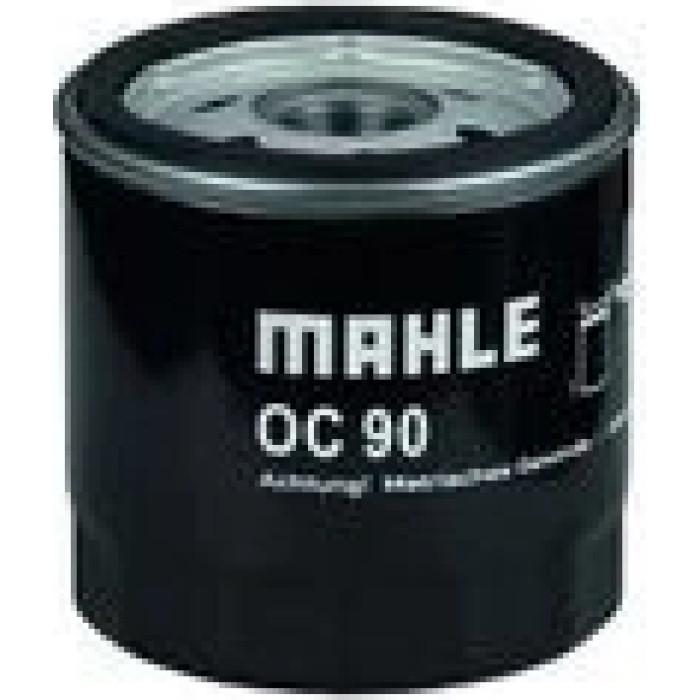 OC 90 MAHLE Ölfilter OC 90, Anschraubfilter, Höhe 80 mm – u. a. für Opel Vectra A (J89), Kadett E CC (T85), E (T85) – OE Nummer 93156954 - l OC 90 MAHLE Ölfilter OC 90, Anschraubfilter, Höhe 80 mm – u. a. für Opel Vectra A (J89), Kadett E CC (T85), E (T85) – OE Nummer 93156954 - l
