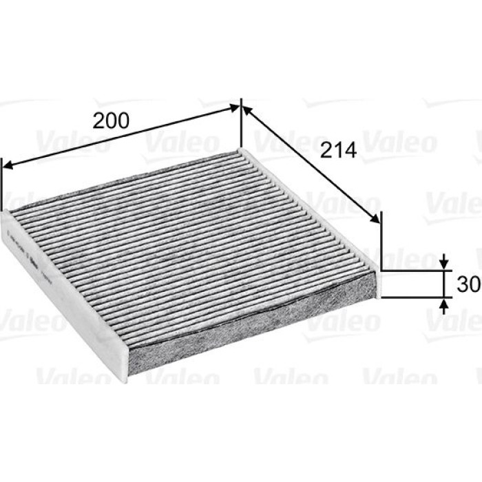 715747 Valeo Innenraumfilter 715747 715747 Valeo Innenraumfilter 715747