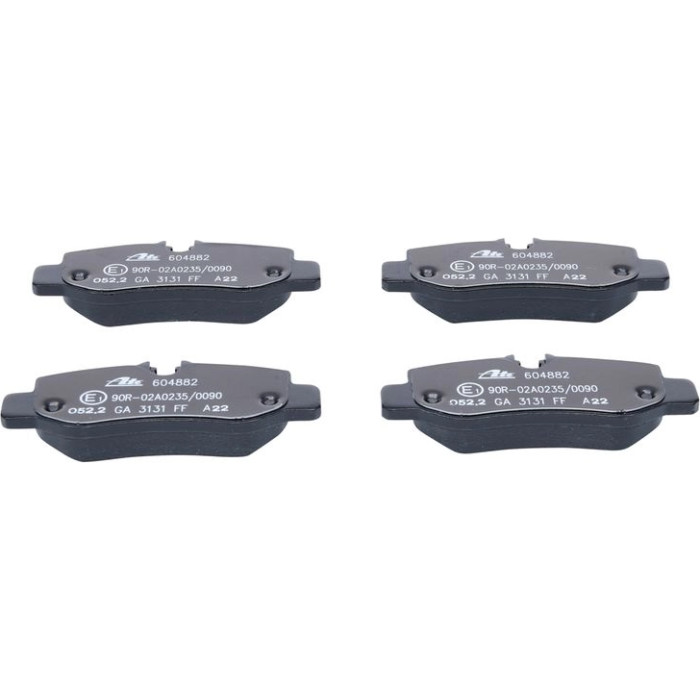 ATE Bremsbelagsatz Mercedes-Benz Hinterachse Vito 1.6-2.2D 14 13.0460-4882.2 ATE Bremsbelagsatz Mercedes-Benz Hinterachse Vito 1.6-2.2D 14 13.0460-4882.2
