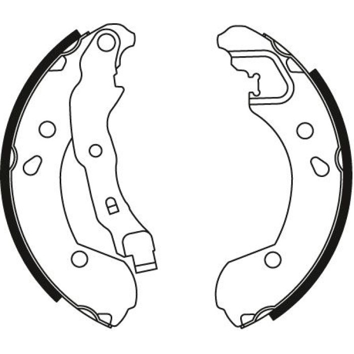 TRW Bremsbacken GS8470