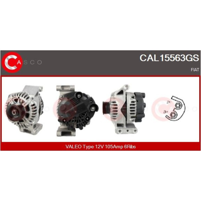CASCO Generator CAL15563GS CASCO Generator CAL15563GS