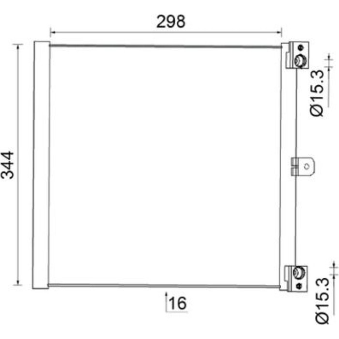 MAHLE Kondensator, Klimaanlage AC 948 000S