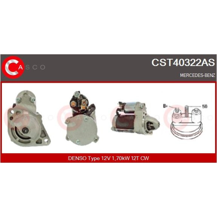 CASCO Anlasser CST40322AS CASCO Anlasser CST40322AS