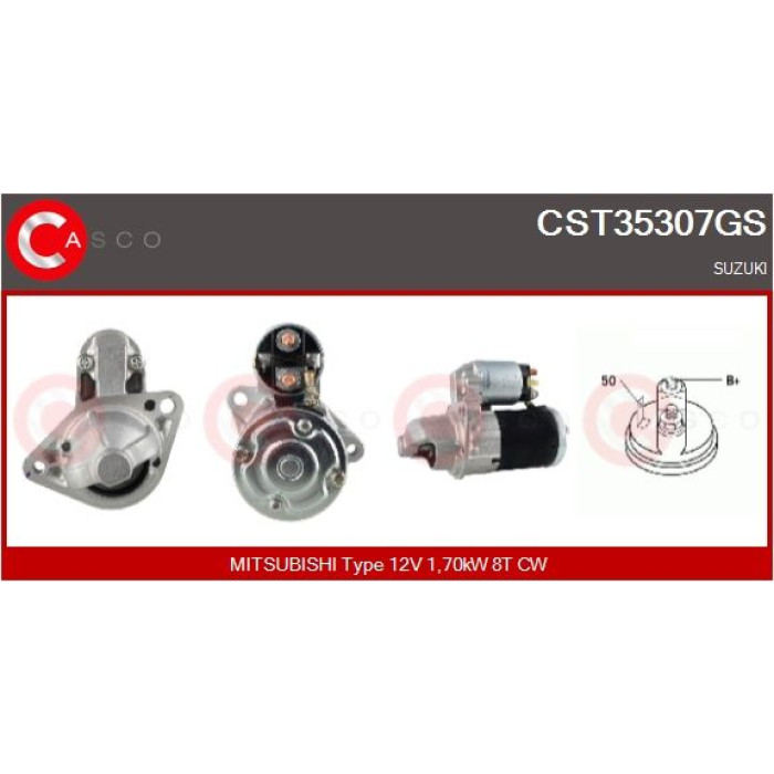 CASCO Anlasser CST35307GS CASCO Anlasser CST35307GS