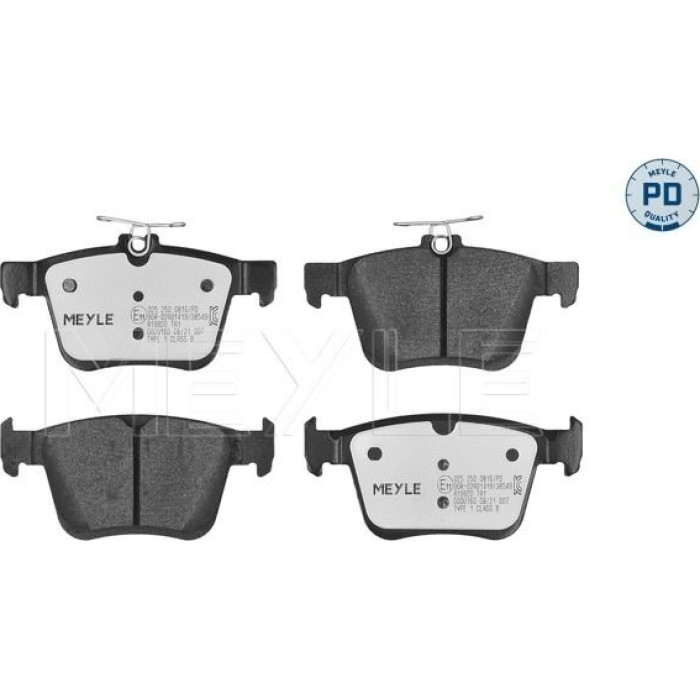 MEYLE Bremsbelagsatz VW Golf Vii 12-/A3 12 025 250 0816/PD MEYLE Bremsbelagsatz VW Golf Vii 12-/A3 12 025 250 0816/PD