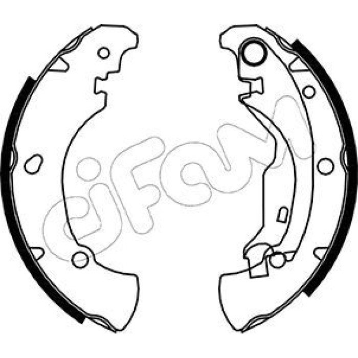 CIFAM Bremsbackensatz 153-076